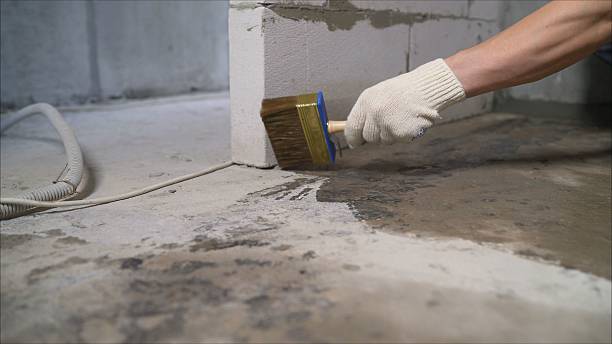 Crawl space vapor barrier installation in Irwin, OH